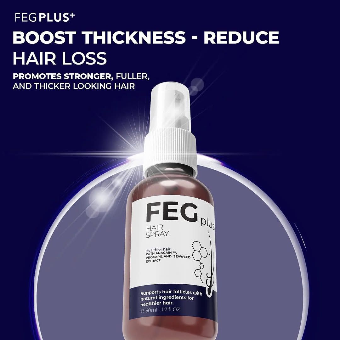 FEG Plus 👉 ( Men & women ) Hair Growth Spray ✅ 100% Original