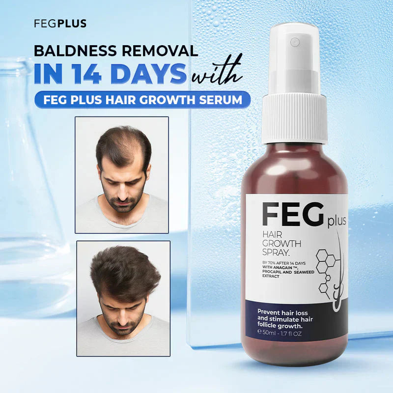 FEG Plus 👉 ( Men & women ) Hair Growth Spray ✅ 100% Original
