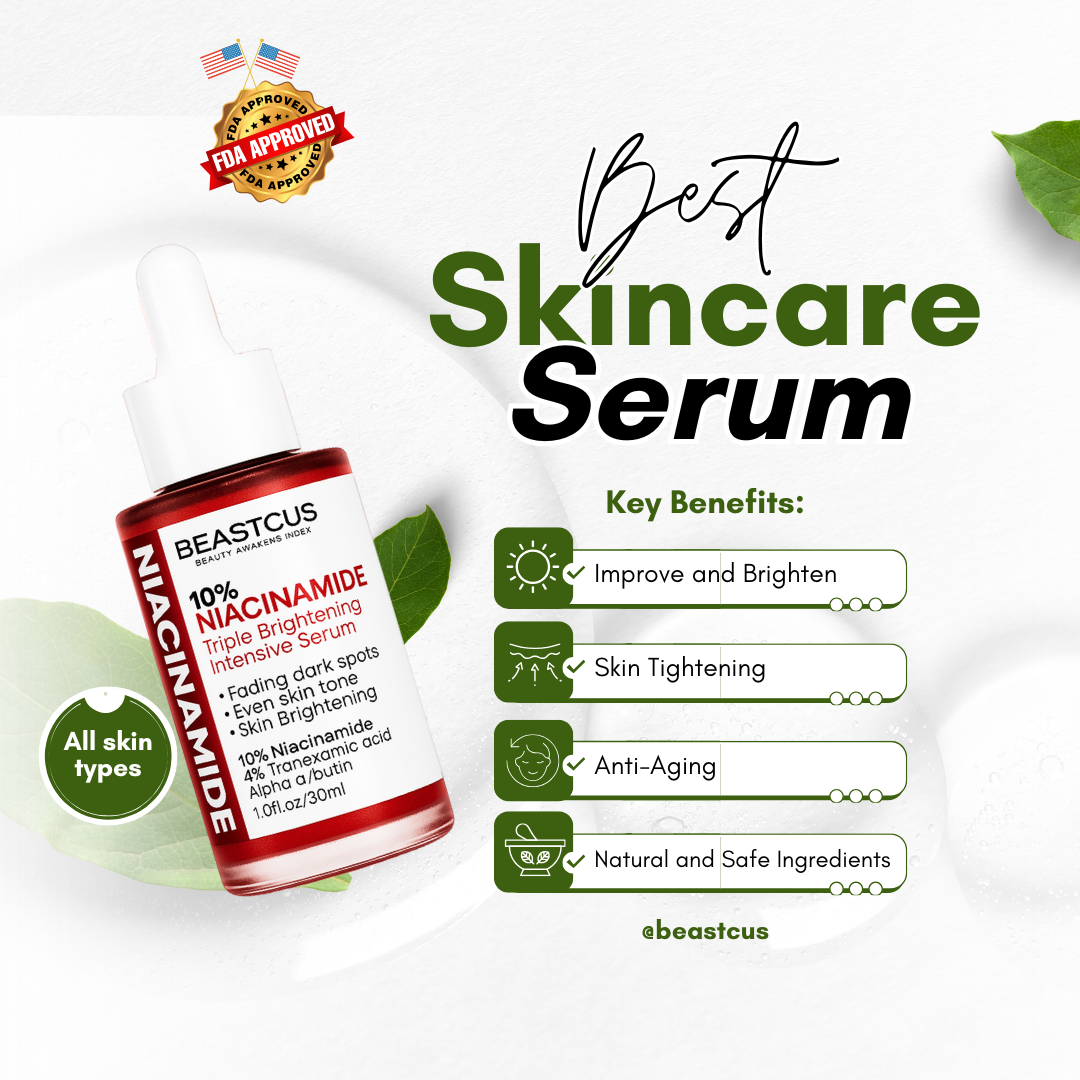 Beastcus Niacinamide Triple Brightening Action Serum