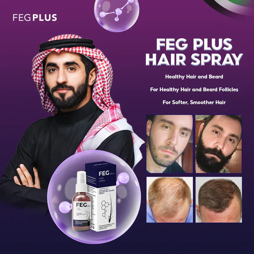 FEG Plus 👉 ( Men & women ) Hair Growth Spray ✅ 100% Original